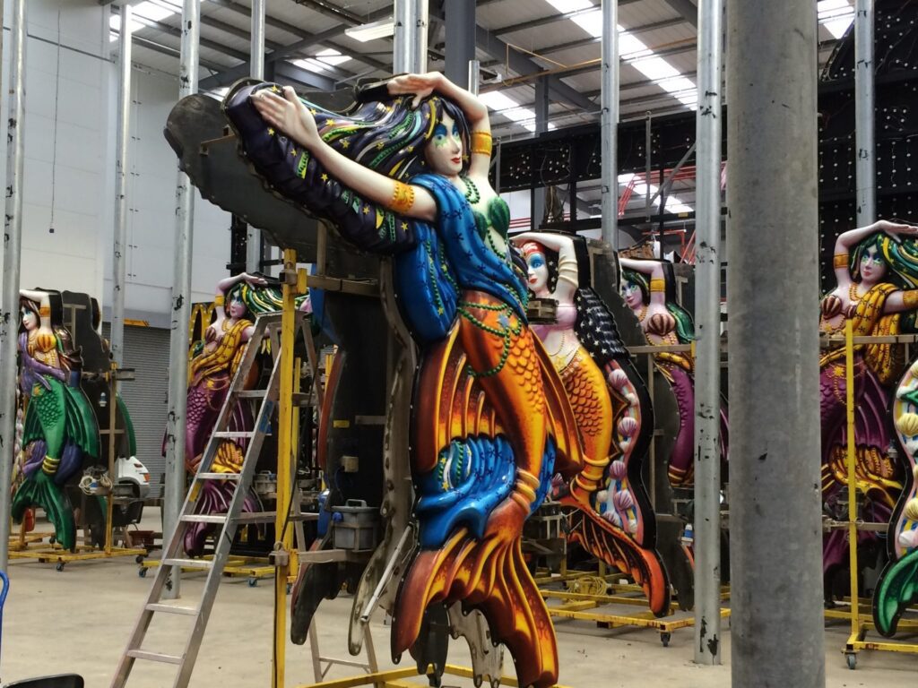 Blackpool Illuminations being made at Lightworks