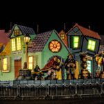 Haunted House tableau in Blackpool Illuminations