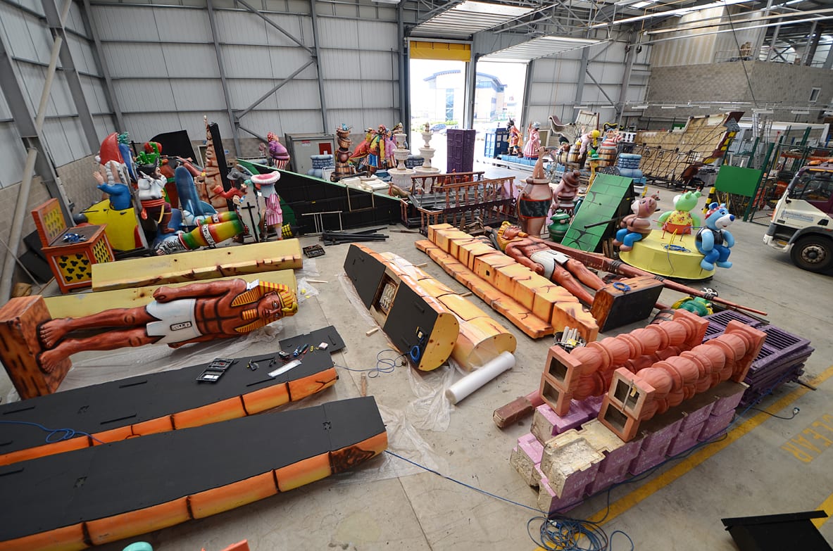Lightworks - the Blackpool Illuminations Depot where the Tableaux are made and stored