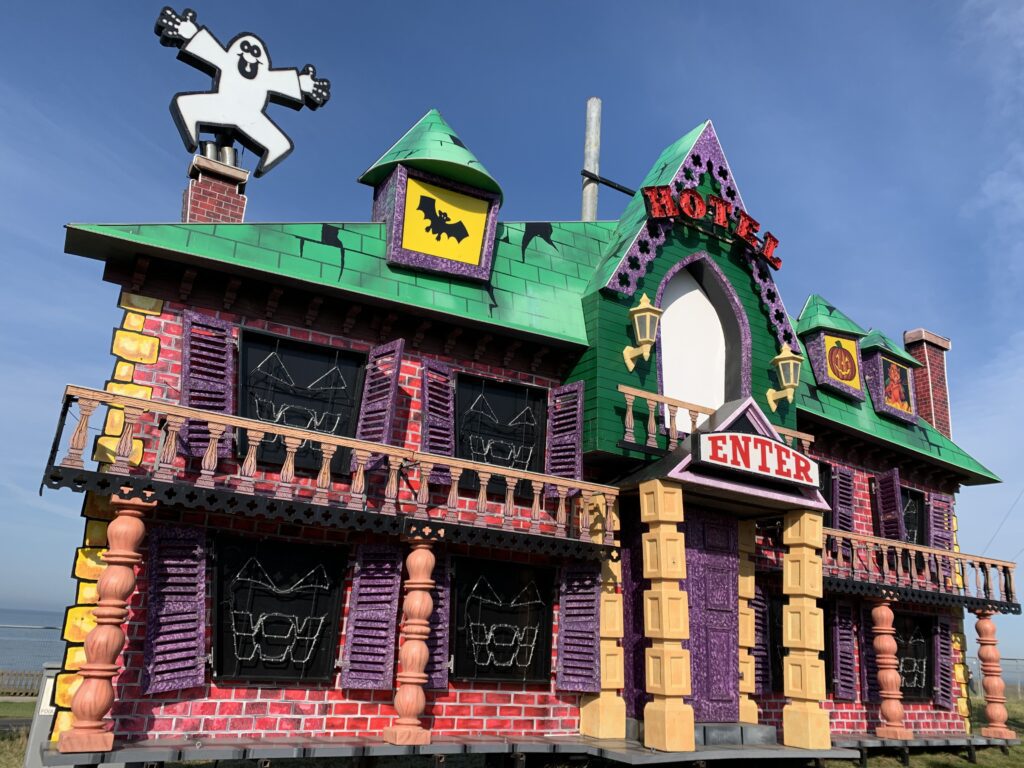 Haunted House Illuminations Tableaux at Blackpool North Shore